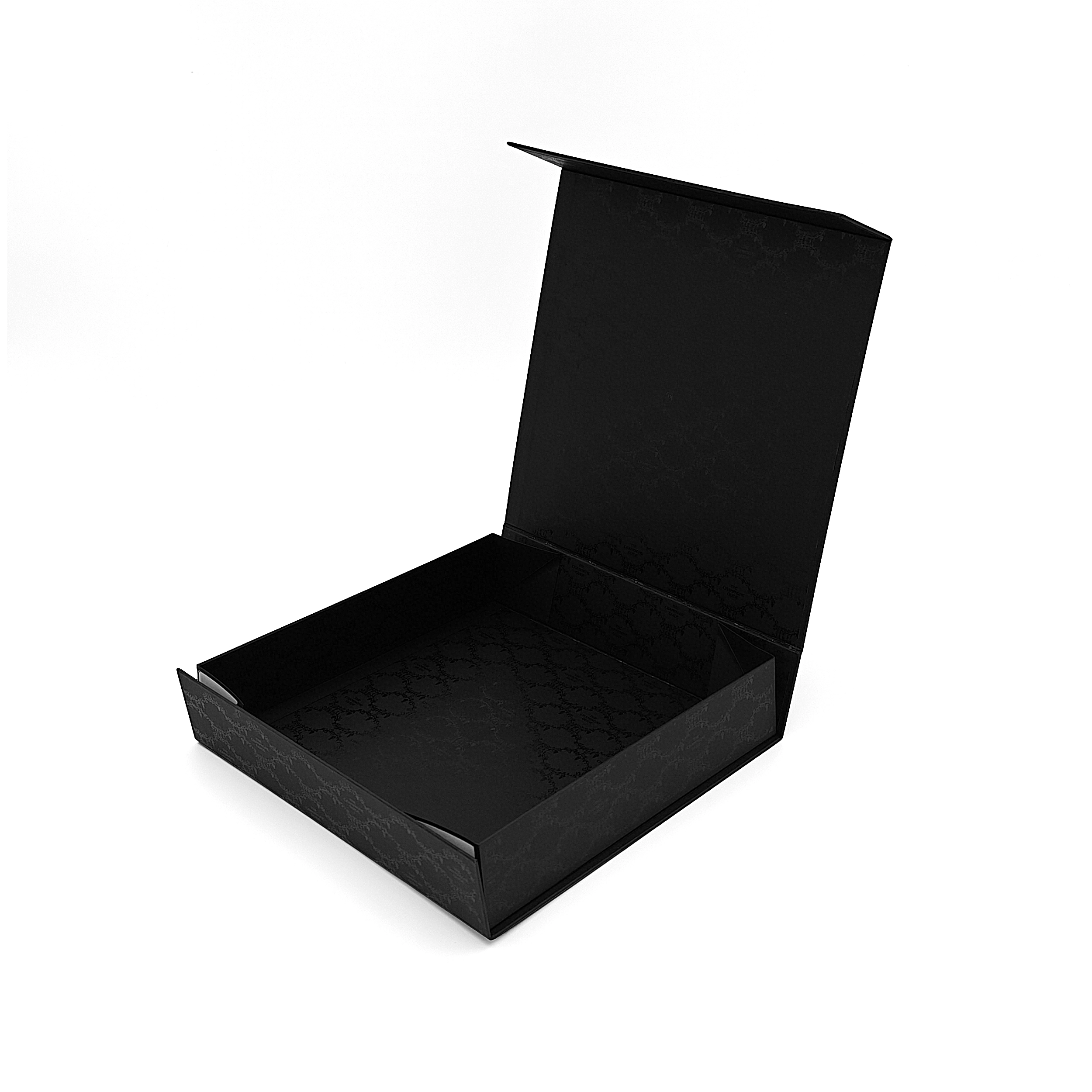 Thumbnail of magnetic folding gift box with printed presentation surface